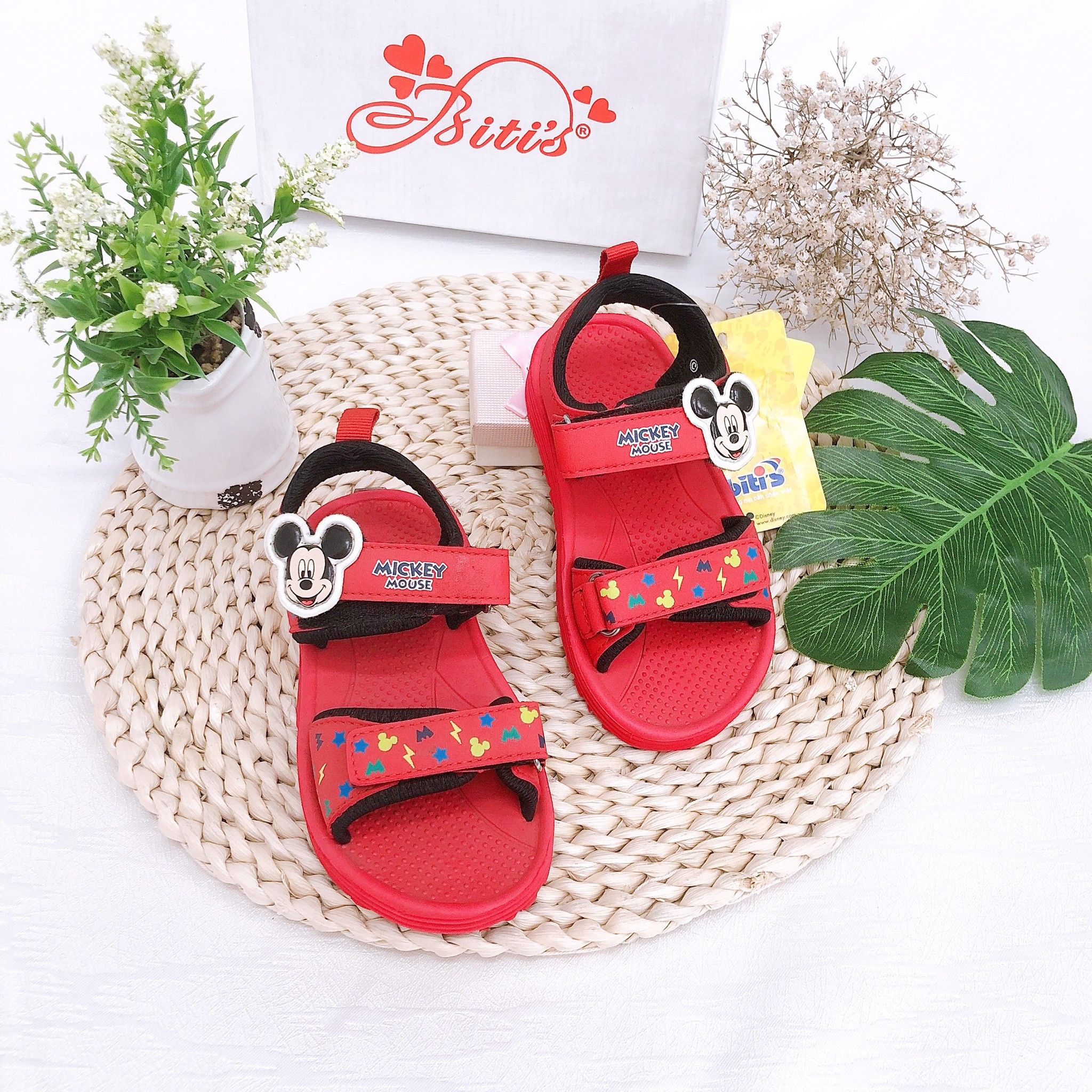 Sandals bé gái quai dán ( size 24 - 30 )-DXB125911