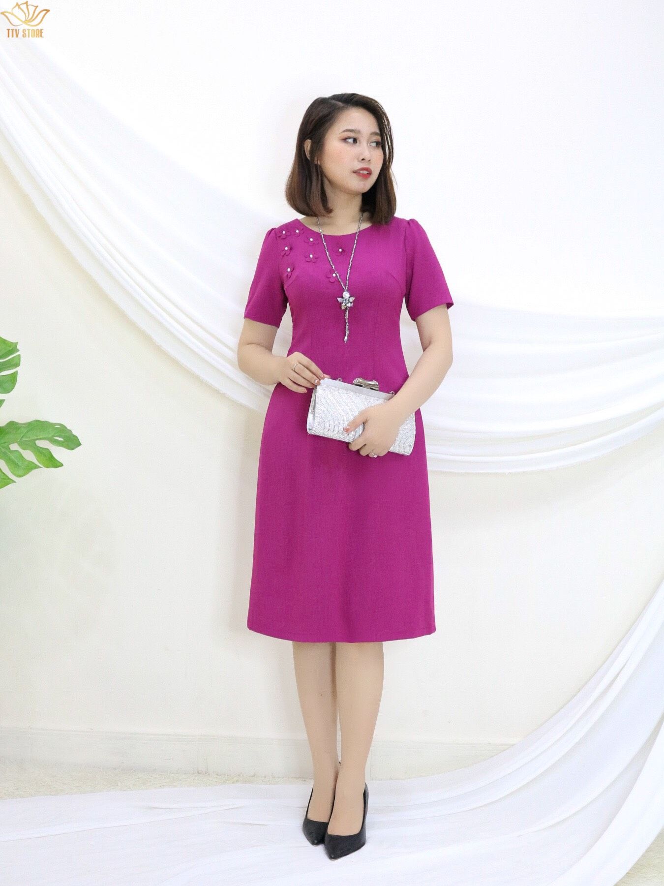 Đầm suông đơn giản nhẹ nhàng - TTV319