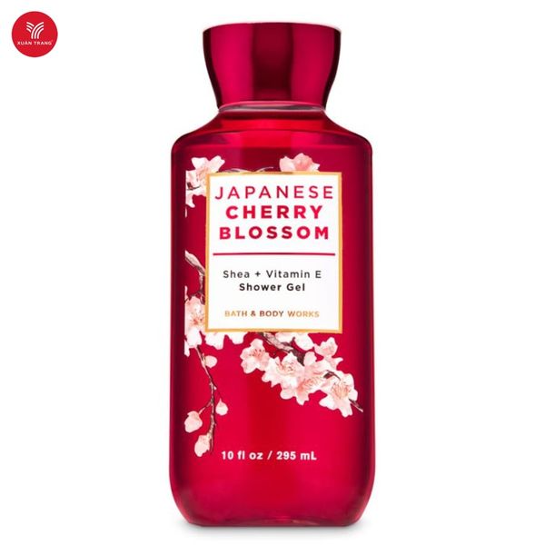 Gel Tắm B&BW Japanese Cherry Blossom Shea + Vitamin E 295ml