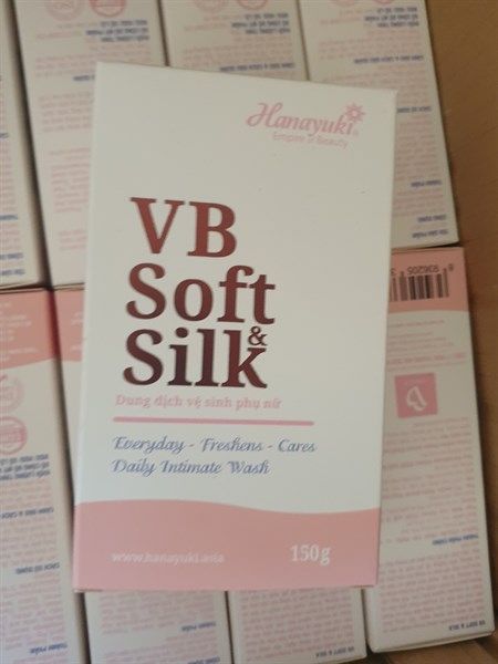 Hanayuki_Dung Dịch Vệ Sinh VB Soft & Silk Hồng 150g