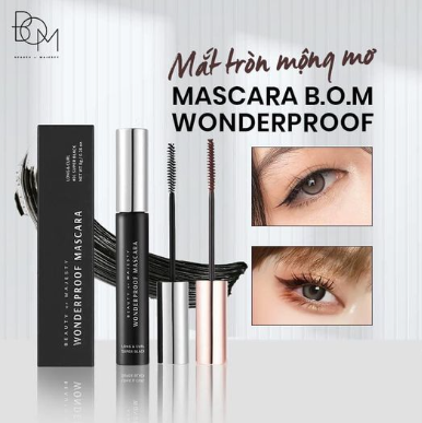 BOM _Mẫu Test Mascara Wonderproof Mi Dày & Cong Tự Nhiên Cỡ C