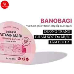 Banobagi_Mặt Nạ Stem Cell Vitamin Mask Whitening & AC Care 30g