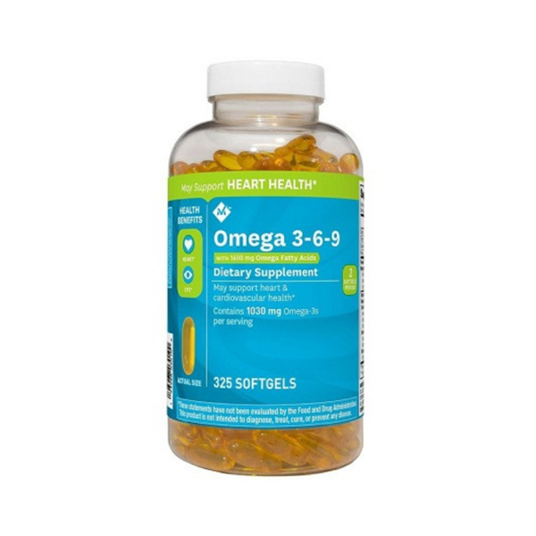 Member’s Mark_Viên Uống Dầu Cá Omega 3-6-9 325 Viên