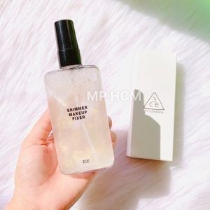 3CE_Xịt Khóa Nền Nhũ Shimmer Makeup Fixer 95ml