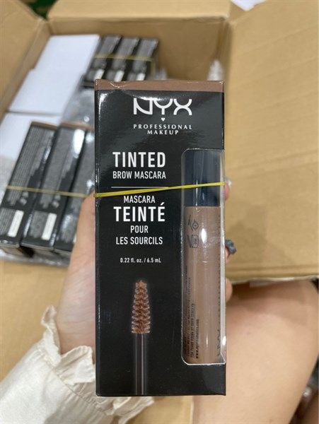 Mascara Kẻ Chân Mày Có Màu Nyx TBM02 #Chocolate 6.5ml