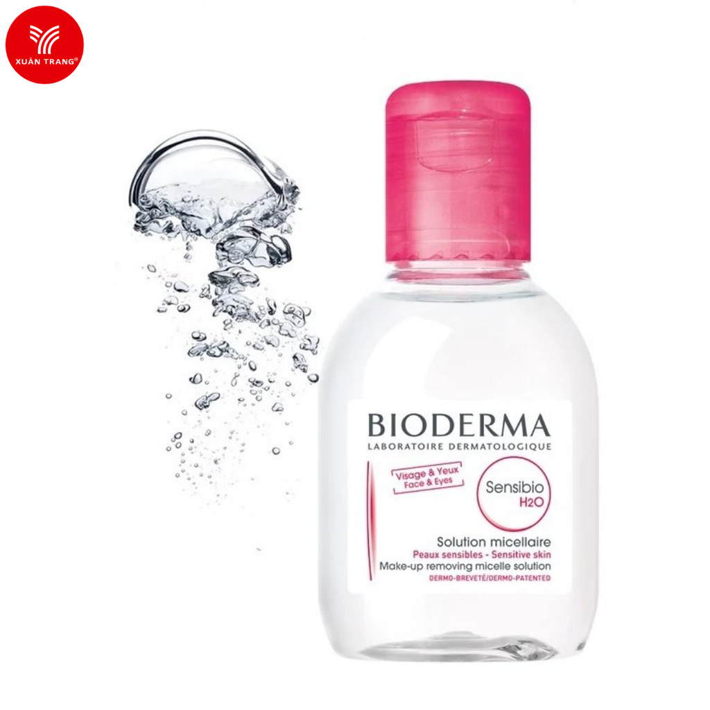 BIODERMA_Nước Tẩy Trang Cho Da Nhạy Cảm 100Ml (Hồng)