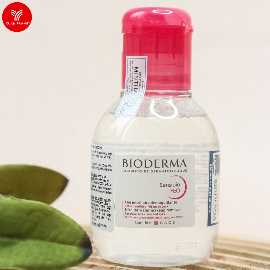 BIODERMA_Nước Tẩy Trang Cho Da Nhạy Cảm 100Ml (Hồng)