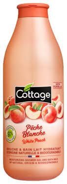 Cottage_Sữa Tắm Pêche Blanche White Peach Mới 750ml (Chai)