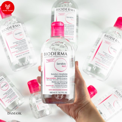 BIODERMA_Nước Tẩy Trang Crealine H2O Original Micellar Water Hồng 500ml