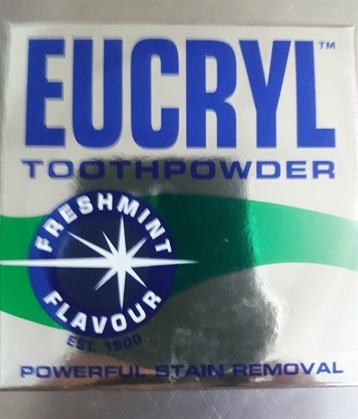 Bột Tẩy Trắng Răng Eucryl Toothpowder Freshmint 50g