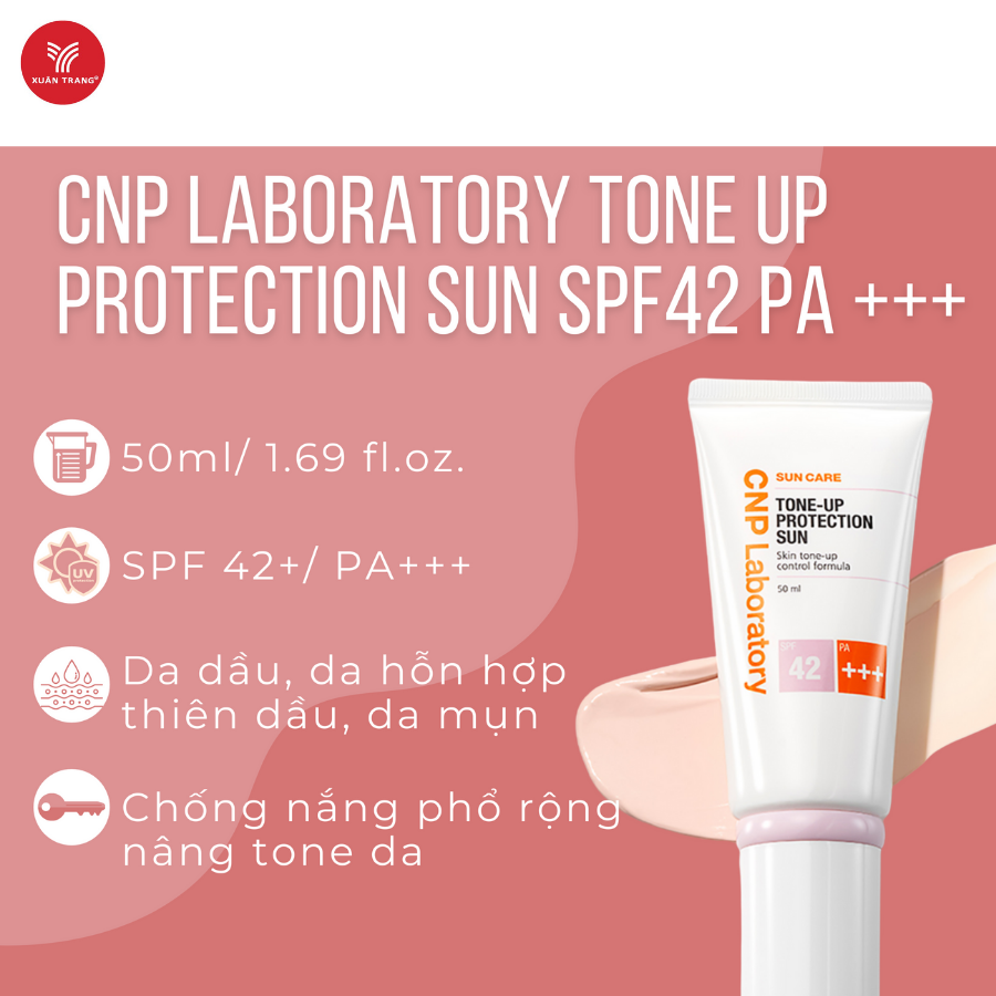 CNP Laboratory_Kem Chống Nắng Nâng Tone 50ml