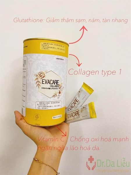 Dưỡng Chất Uống Collagen Chống Lão Hoá Evacare