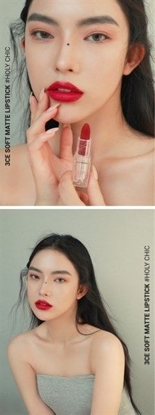 3CE_Son Thỏi Soft Matte Lipstick #Holy Chic