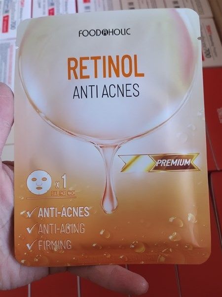 Foodaholic_Mặt Nạ Giảm Mụn, Tái Tạo Da Retinol Anti Acnes 23ml