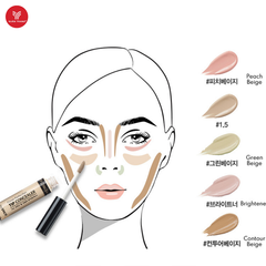 The Saem_Kem Che Khuyết Điểm Cover Perfection Tip Concealer 1.25