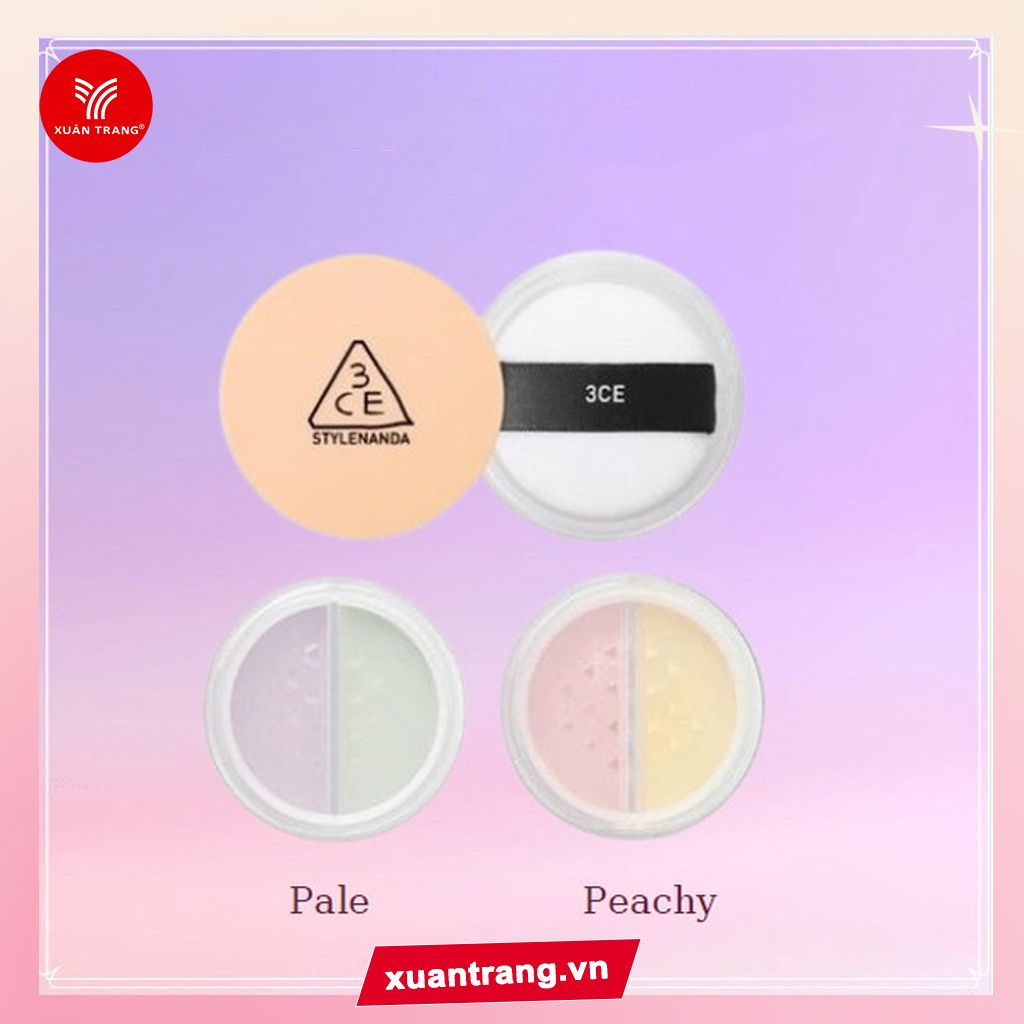 3CE_Phấn Phủ Blur Filter Powder #Peachy