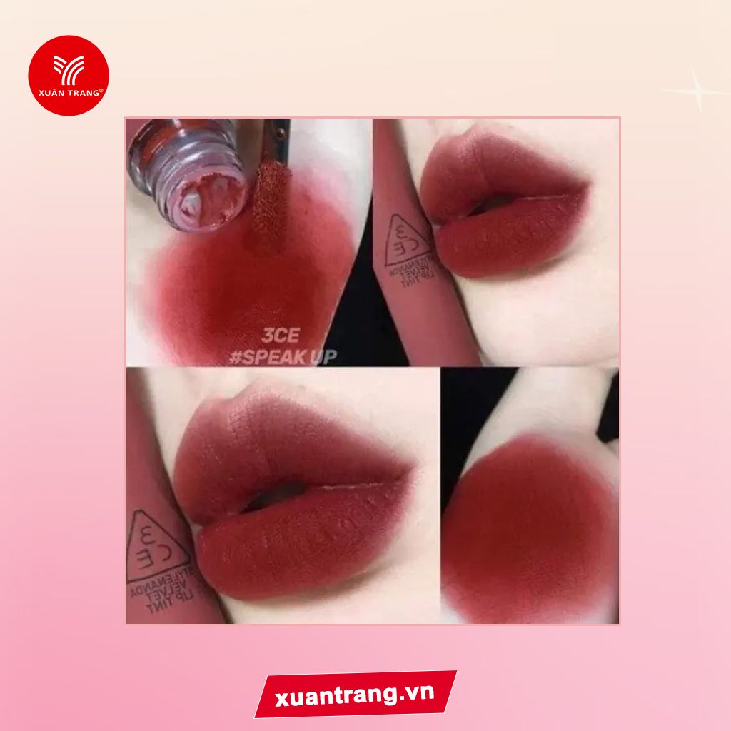 3CE_Son Kem Velvet Lip Tint #Speak Up