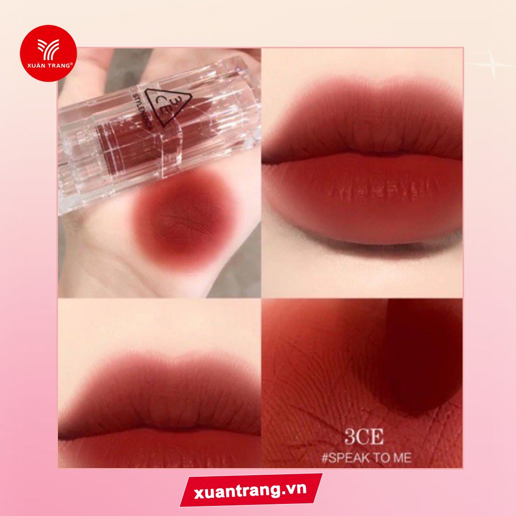 3CE_Son Thỏi Soft Matte Lipstick #Speak To Me