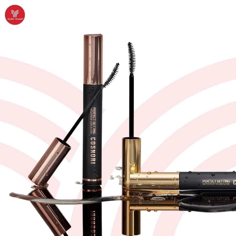 Cosnori_Mascara Perfect Setting Chống Thấm Nước, Làm Dày, Dài Cong Mi 7ml