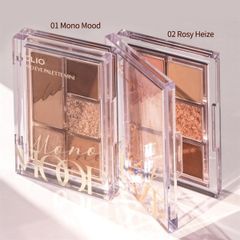 CLIO_Phấn Mắt Pro Eye Palette Mini 02 Rosy Haze