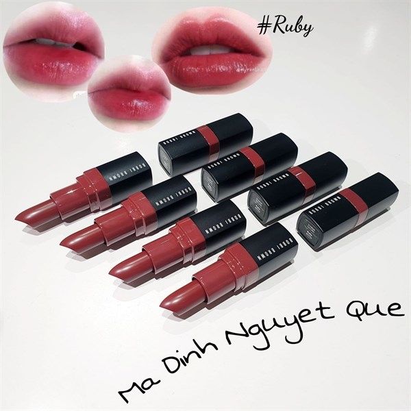 Son Thỏi Bobbi Brown Crushed Lip Color Màu Ruby