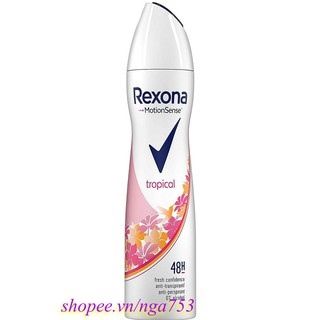 Xịt Khử Mùi Nữ Rexona Tropical 200ml