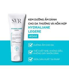 Kem Dưỡng Ẩm Cho Da Thường Đến Da Hỗn Hợp Cho Mặt Và Cổ SVR 40ml