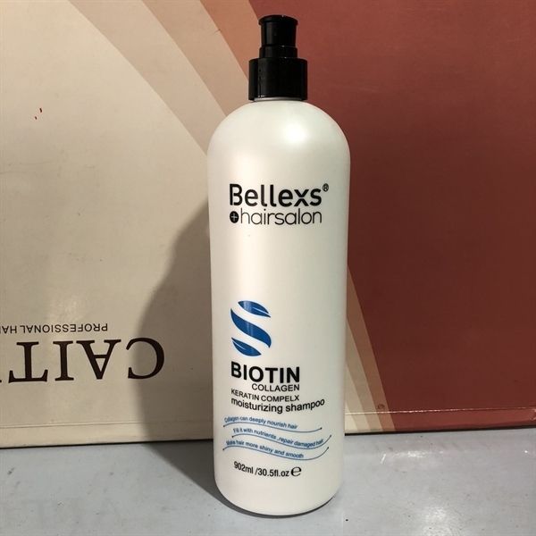 Cặp Gội Xả Bellexs Biotin Collagen 902ml