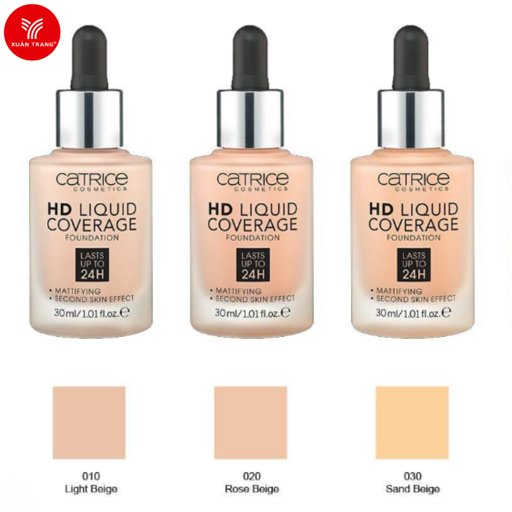 Catrice_Kem Nền Hd Liquid Coverage Foundation #20 30Ml