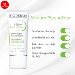 BIODERMA_Kem Dưỡng Se Lỗ Chân Lông Sébium Pore Refiner 30ml