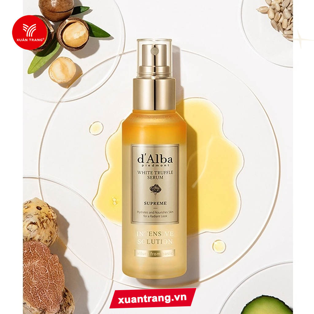 D'ALBA_TINH CHẤT DƯỠNG DA DẠNG XỊT WHITE TRUFFLE SERUM PRIME INTENSIVE SOLUTION