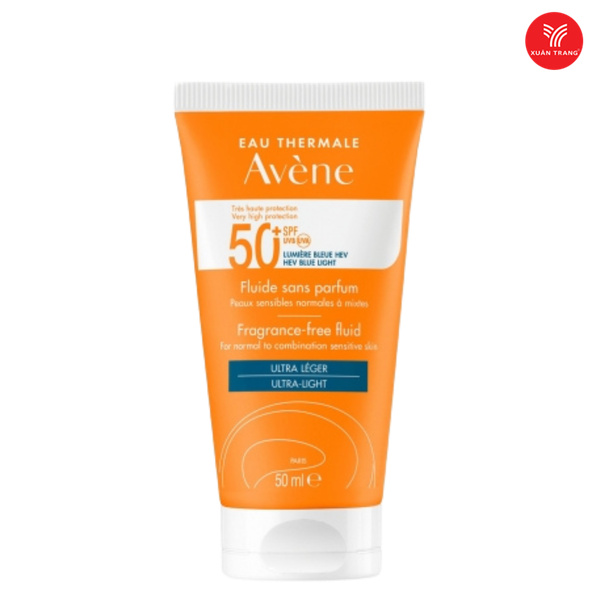 Avene_Kem Chống Nắng Fluide SPF 50+ 50ml