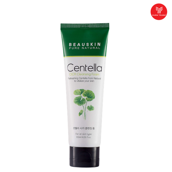 Beauskin_Sữa Rửa Mặt Tái Tạo Làm Trắng Da Centella Cica 120ml