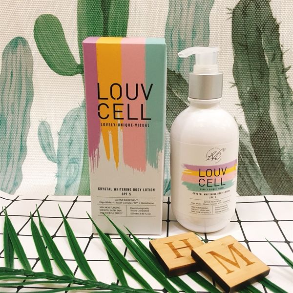 Dưỡng Thể Louv Cell Crystal 250ml