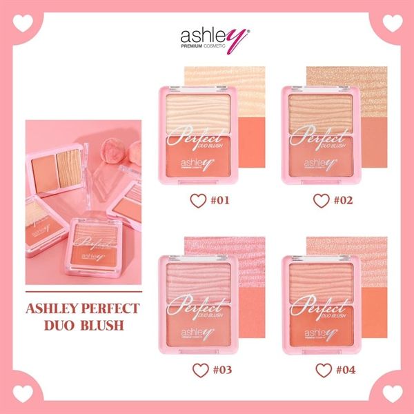 ASHLEY_Má Hồng & Highlight Perfect Duo Blush A396-02