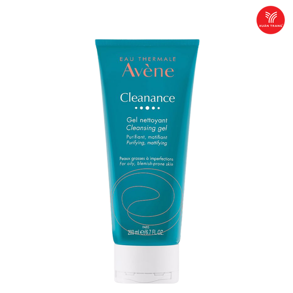 Gel Rửa Mặt Cho Da Nhờn Mụn Avène Cleanance 200ml