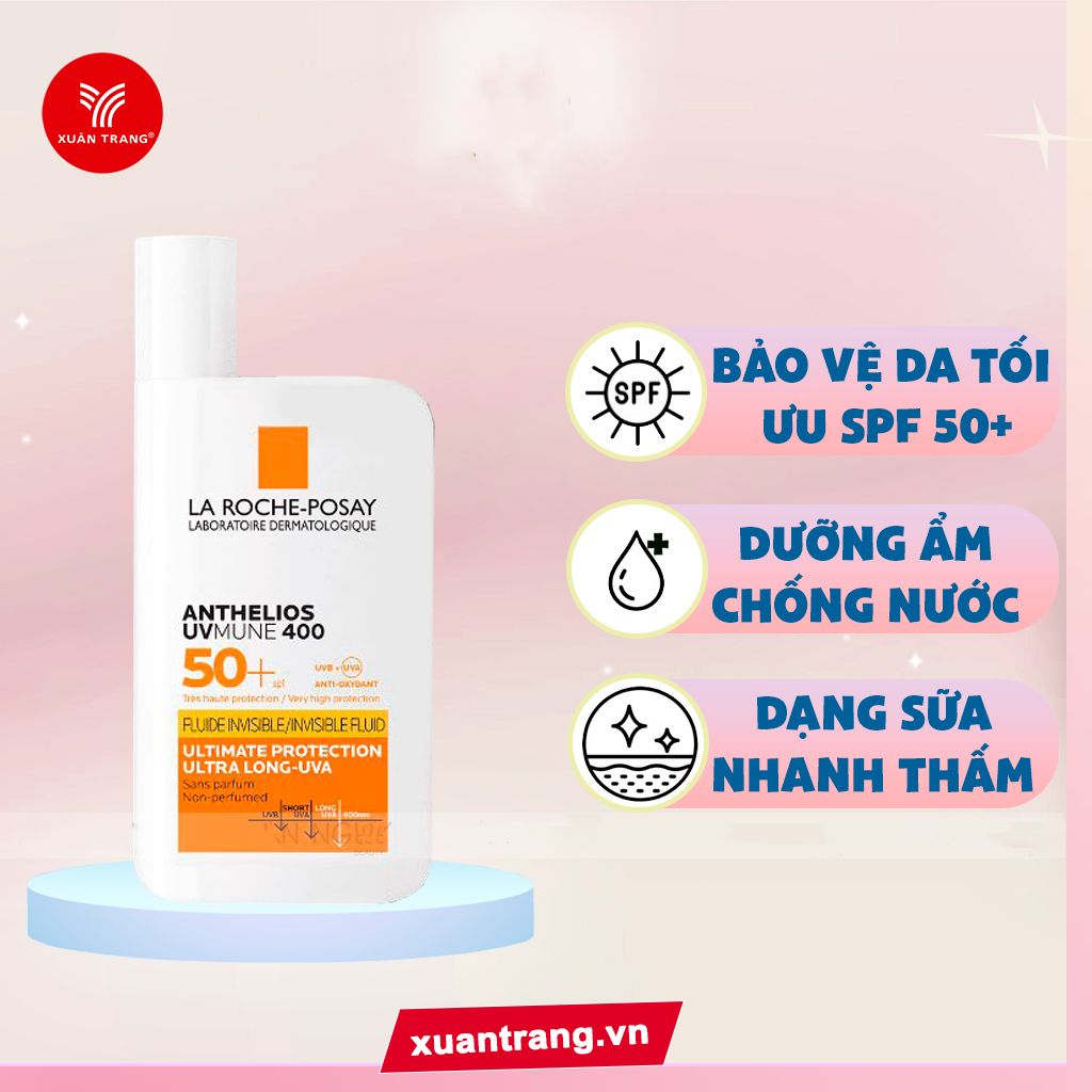 LA ROCHE POSAY_Kem Chống Nắng Anthelios UVMune Fluid Invisible 50ml