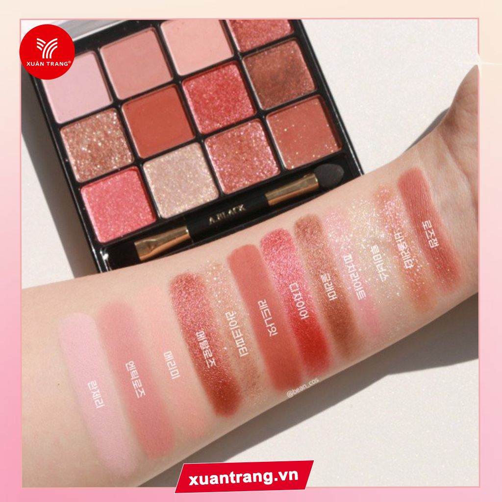 ABlack_Bảng Phấn Mắt Glam Change Multi Palette 02 Rich Rose