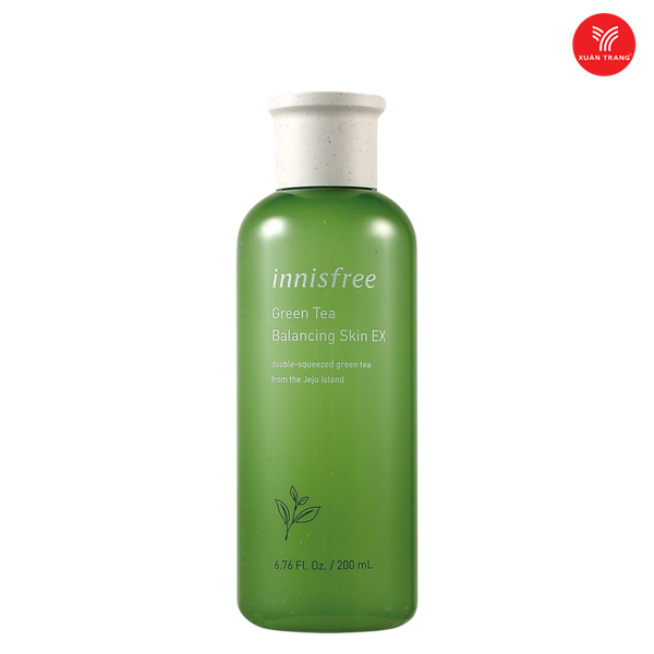 Nước Hoa Hồng Innisfree Trà Xanh Green Tea Balancing Skin EX 200ml