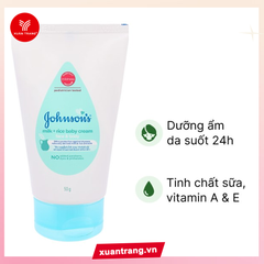 BL_Johnson's_Kem Dưỡng Ẩm Milk & Rice Baby Cream 50g