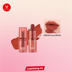 BLACK ROUGE_Son Thỏi Wearable Velvet Lipstick #WL04 Cassel Brick