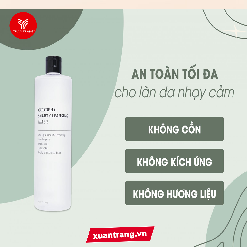 Caryophy_Nước Tẩy Trang Cho Da Dầu Mụn, Nhạy Cảm 300ml