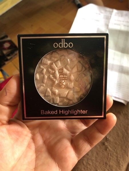 Odbo Phấn Bắt Sáng Baked Highlighter OD124 Các Màu