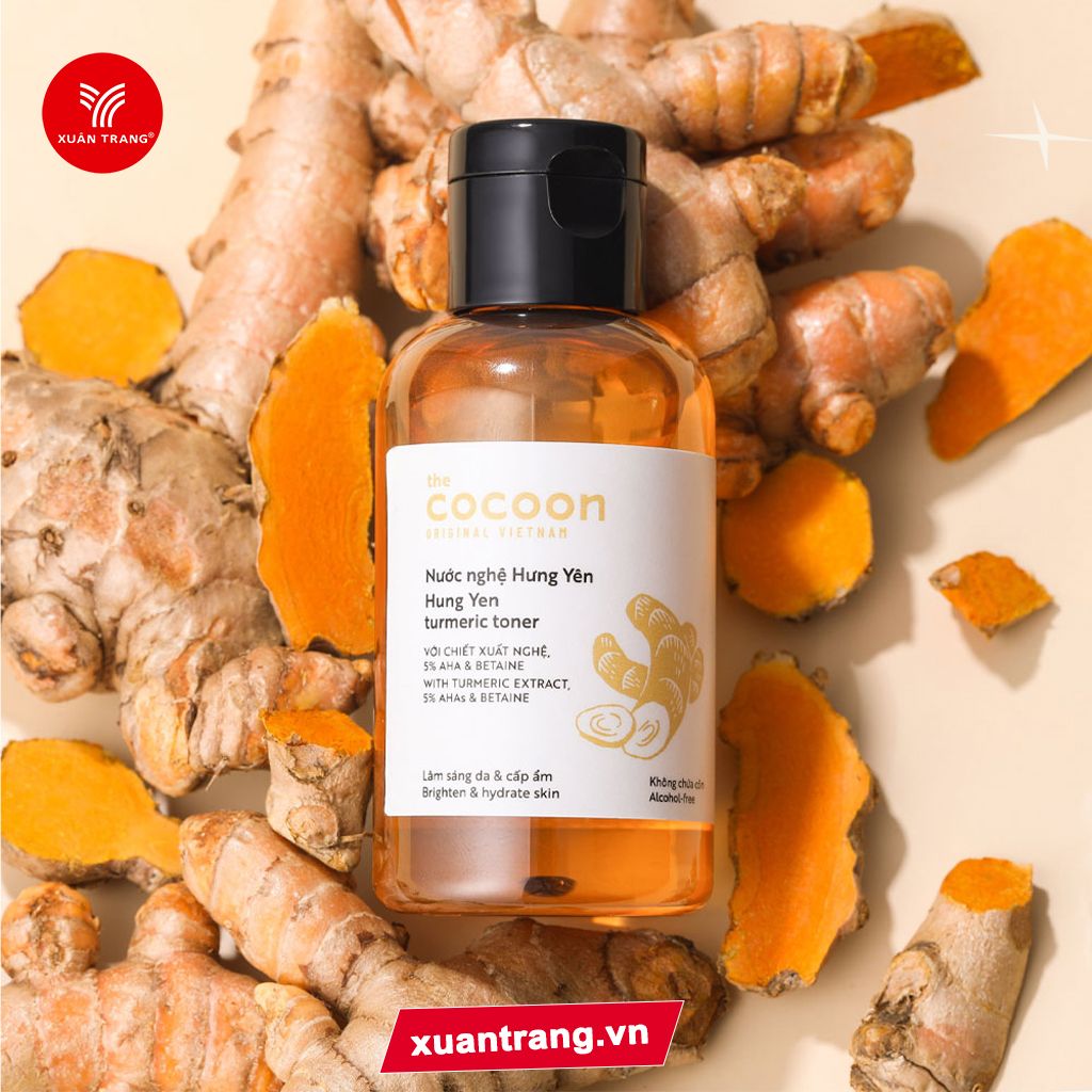 COCOON_Nước Hoa Hồng Chiết Xuất Từ Nghệ Hưng Yên 140ml