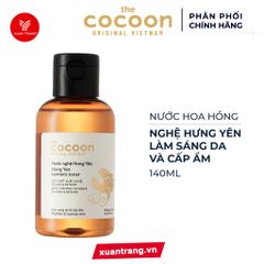 COCOON_Nước Hoa Hồng Chiết Xuất Từ Nghệ Hưng Yên 140ml