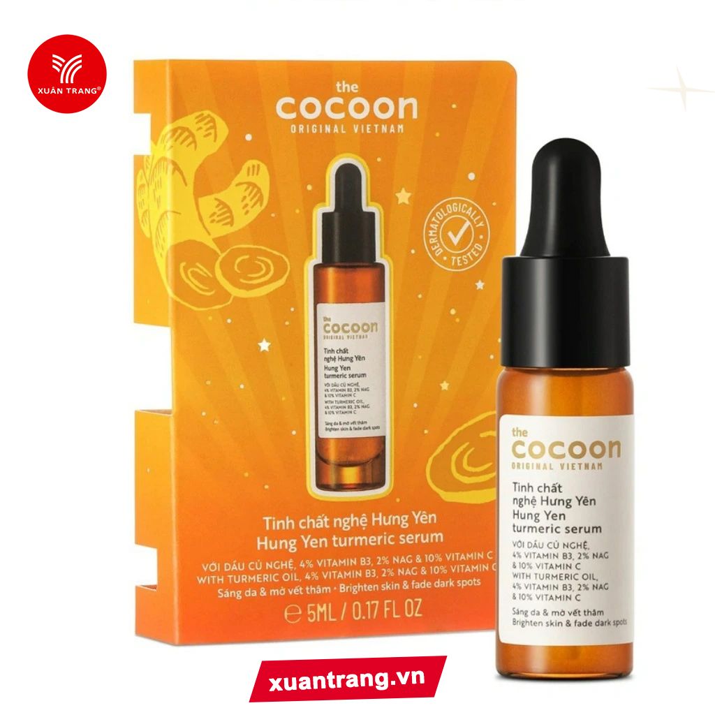 COCOON_Tinh Chất Dưỡng Sáng Da Mờ Thâm Chiết Xuất Nghệ Hưng Yên 30ml