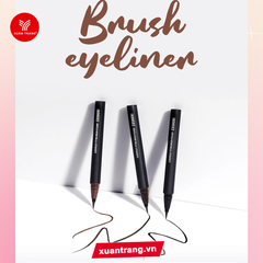 Cosnori_Bút Kẻ Mắt Nước Superproof Fitting Brush Eyeliner #01 Black