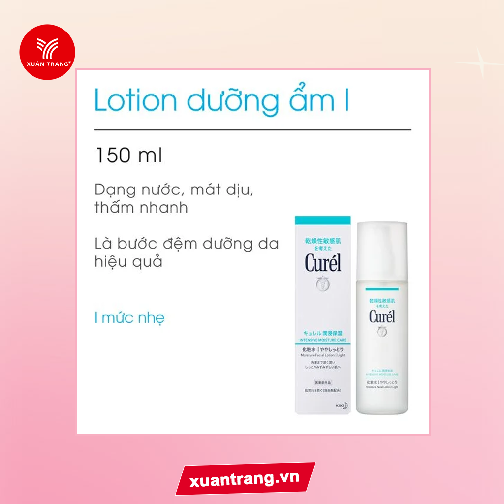 CUREL_Lotion Dưỡng Da Cấp Ẩm Chuyên Sâu I 150ml