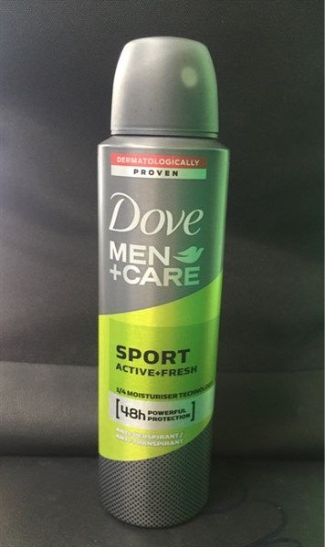 Dove_Xịt Khử Mùi Men + Care Sport Active + Fresh 150ml