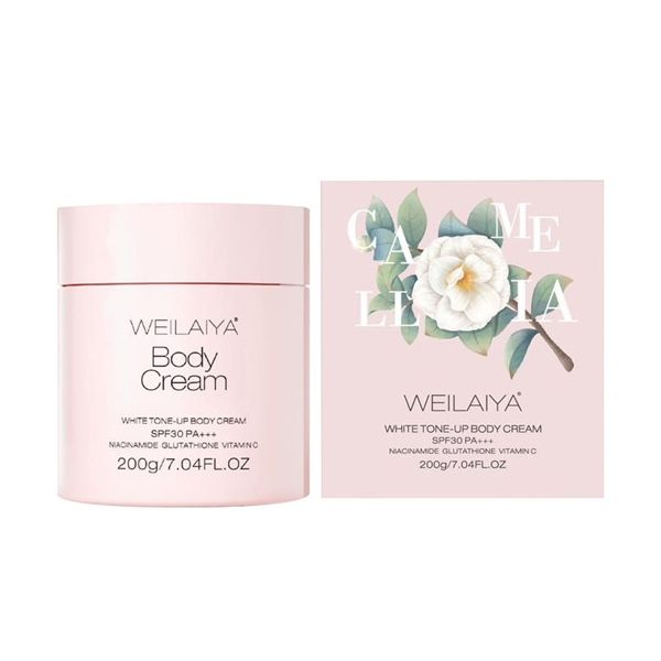 WEILAIYA_Kem Dưỡng Trắng Da Nâng Tông White Tone-Up Body 200g